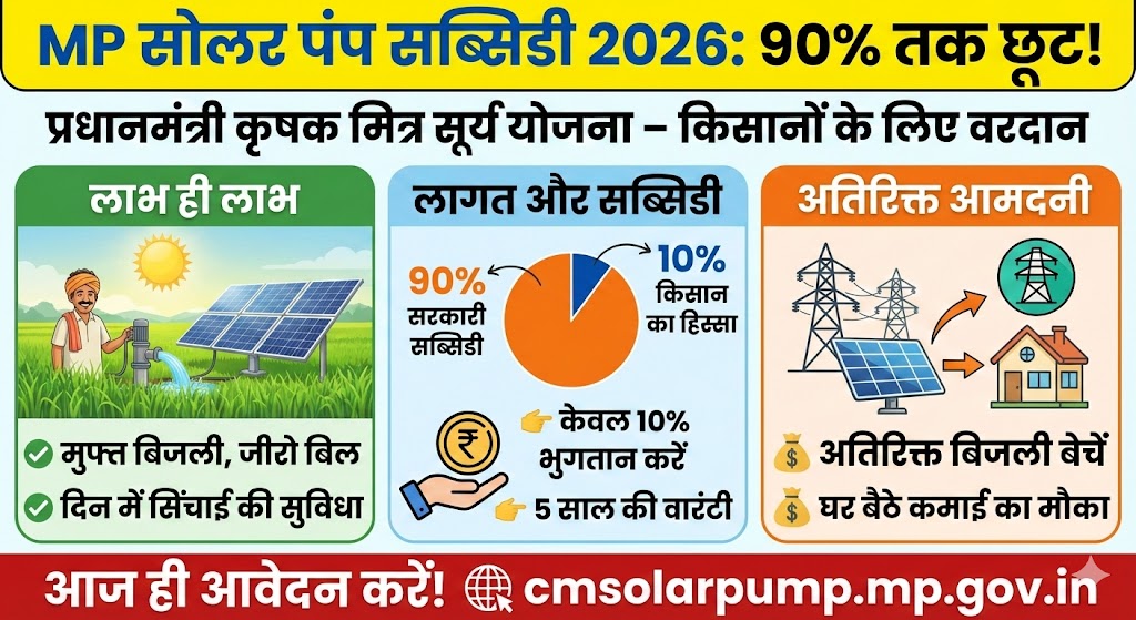 MP Solar Pump Subsidy 2026