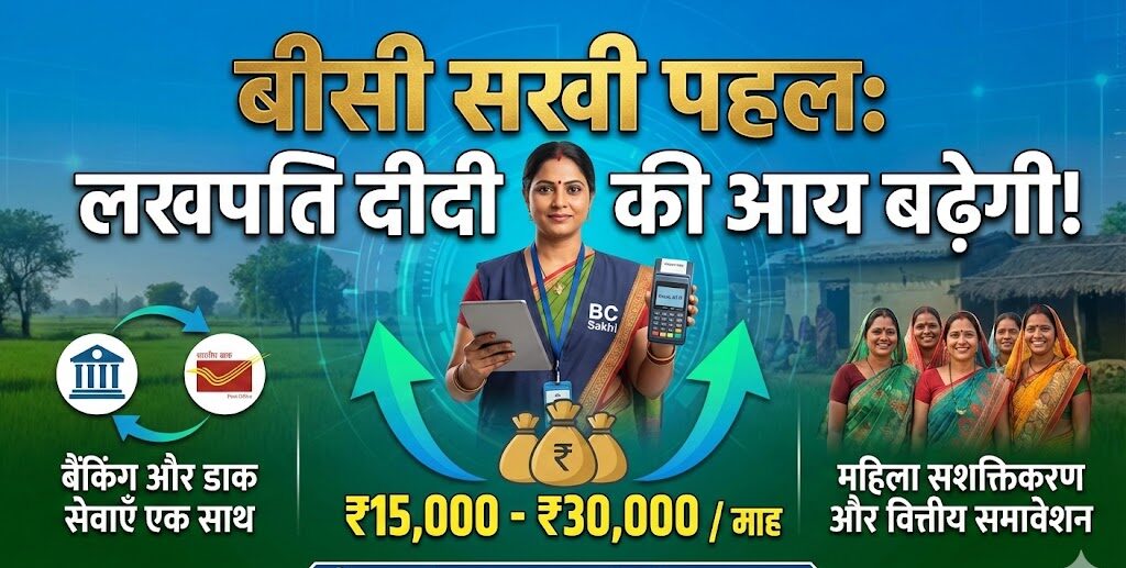 BC Sakhi New Update 2026: अब महिलाएं कमाएंगी ₹30,000 महीना, लखपति दीदी योजना में बड़ा बदलाव!