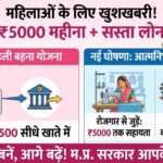 महिलाओं को ₹5000 महीना + सस्ता लोन! MP सरकार का बड़ा धमाका, जानें कैसे उठाएं फायदा