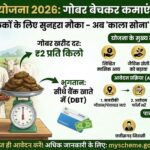 गोधन न्याय योजना 2026: अब गोबर बेचकर कमाएं हजारों रुपये! पूरी जानकारी, लाभ और आवेदन प्रक्रिया